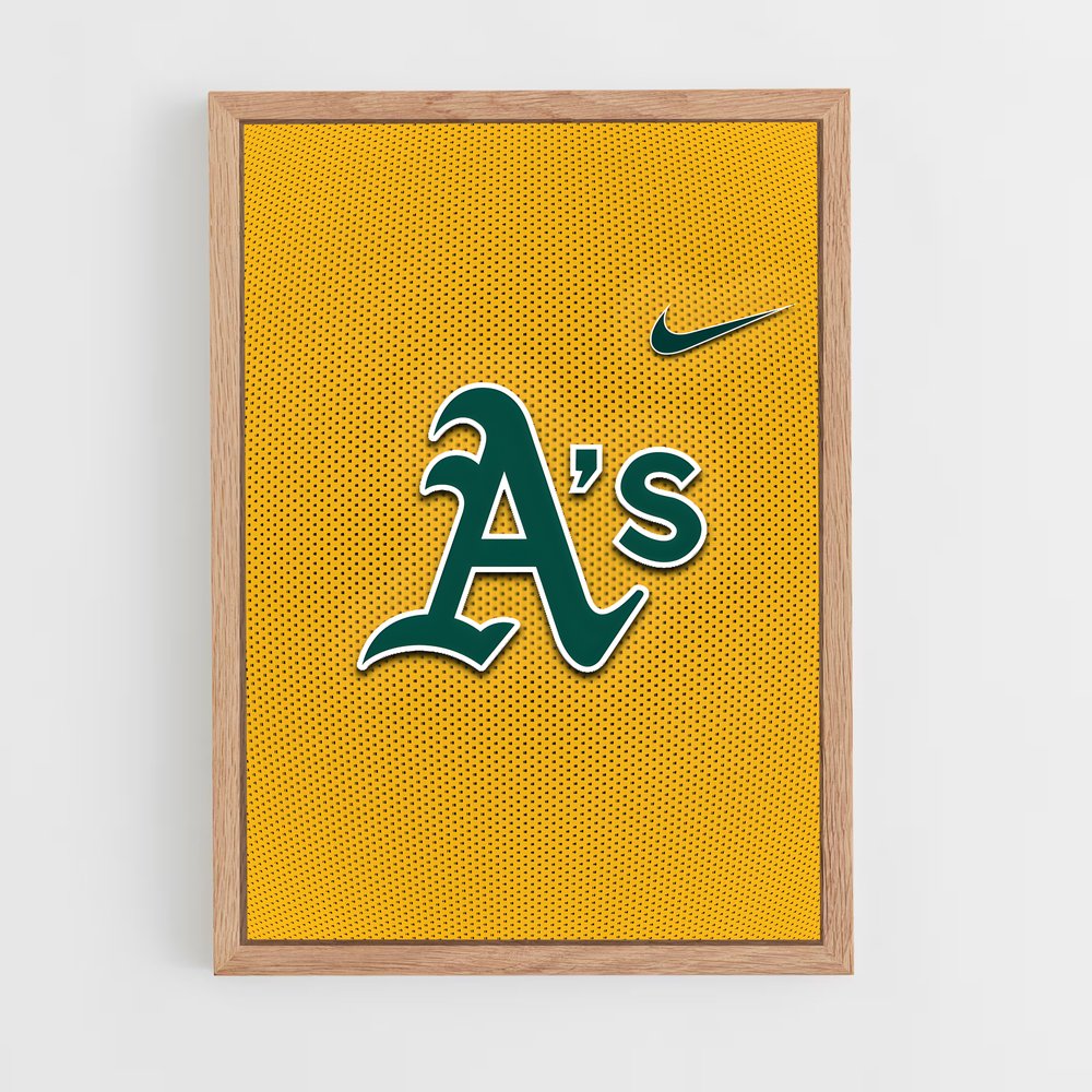 Poster A's Spirit – affiche Baseball (vue 4)